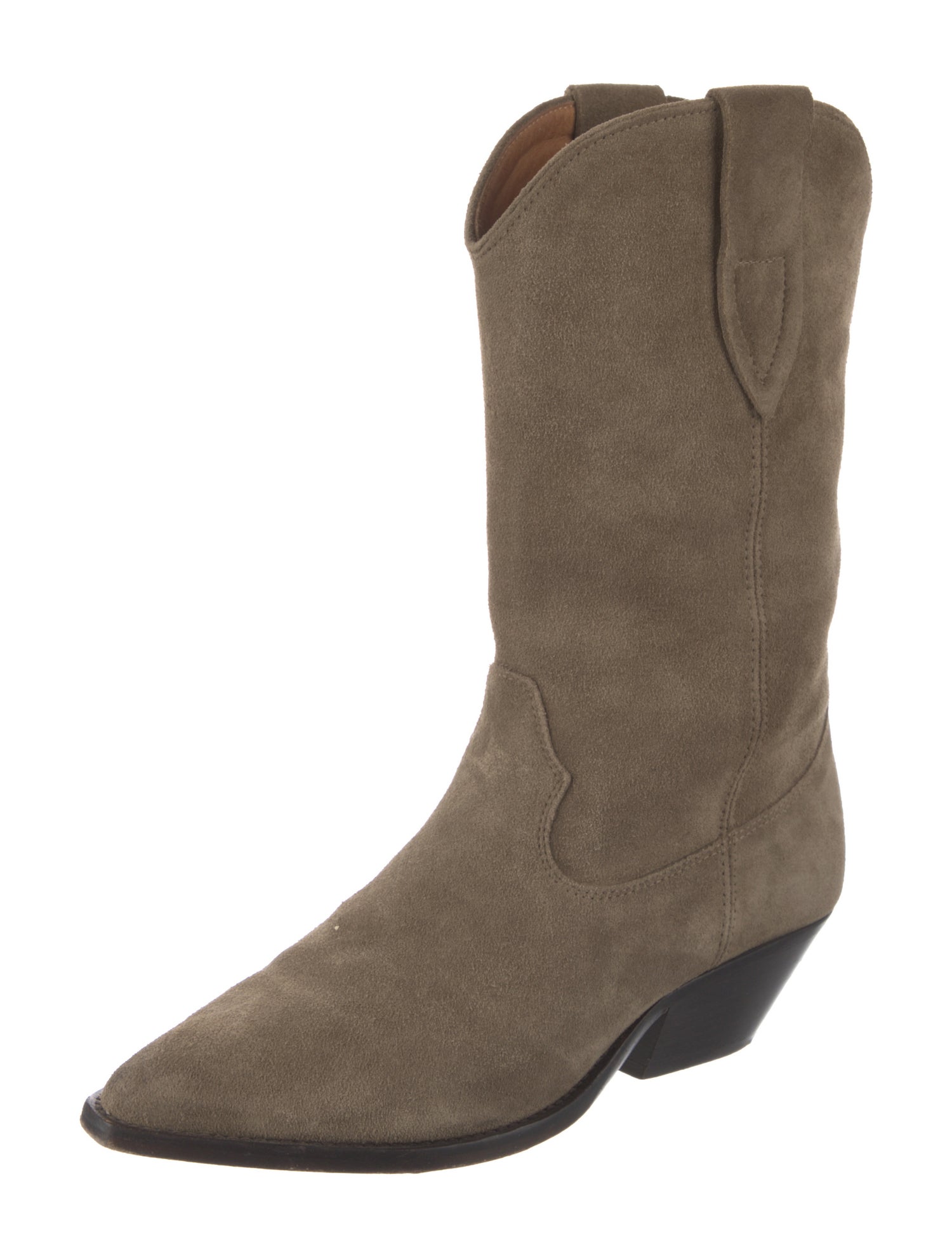 Isabel Marant Suede Western Boots