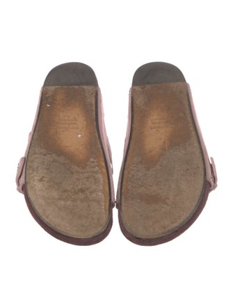 Isabel Marant Suede Studded Accents Slides