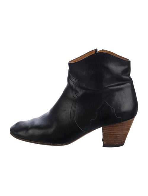Isabel Marant Leather Western Boots