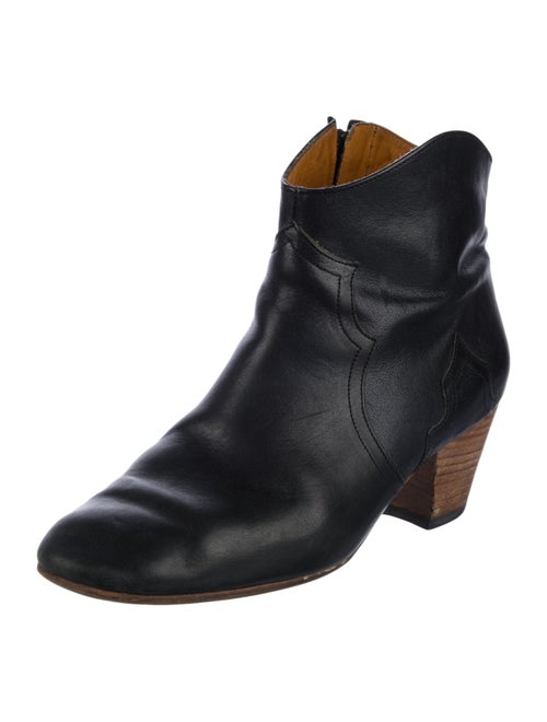 Isabel Marant Leather Western Boots