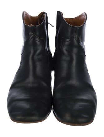 Isabel Marant Leather Western Boots