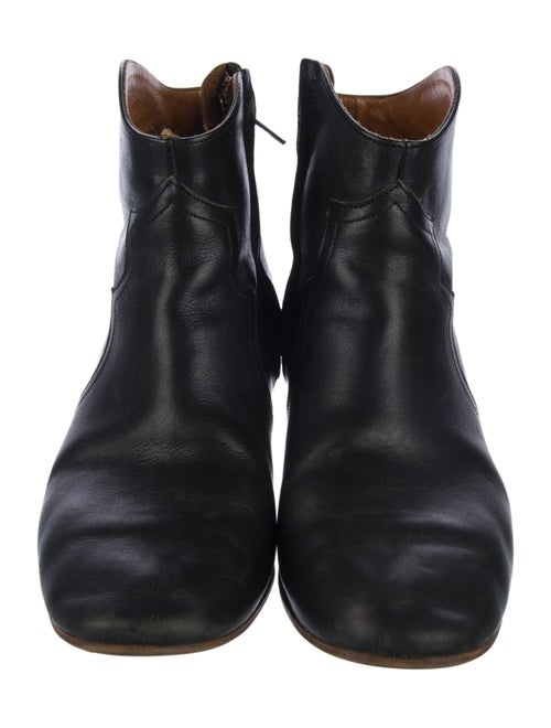 Isabel Marant Leather Western Boots