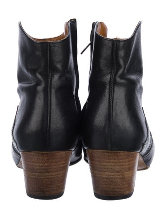 Isabel Marant Leather Western Boots