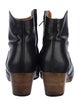 Isabel Marant Leather Western Boots