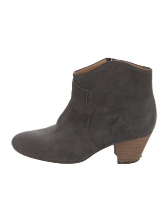 Isabel Marant Suede Western Boots