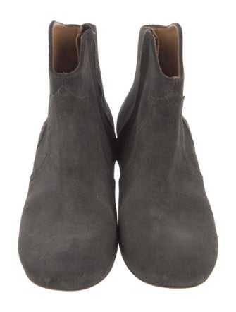 Isabel Marant Suede Western Boots