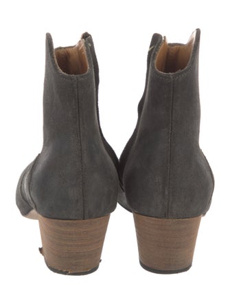 Isabel Marant Suede Western Boots