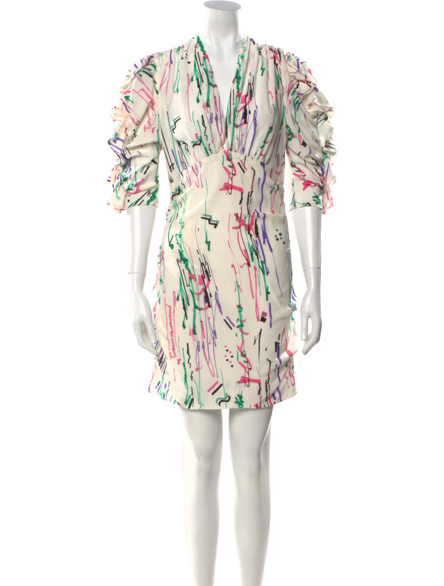 Isabel Marant Silk Mini Dress