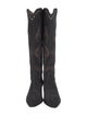 Isabel Marant Suede Printed Western Boots