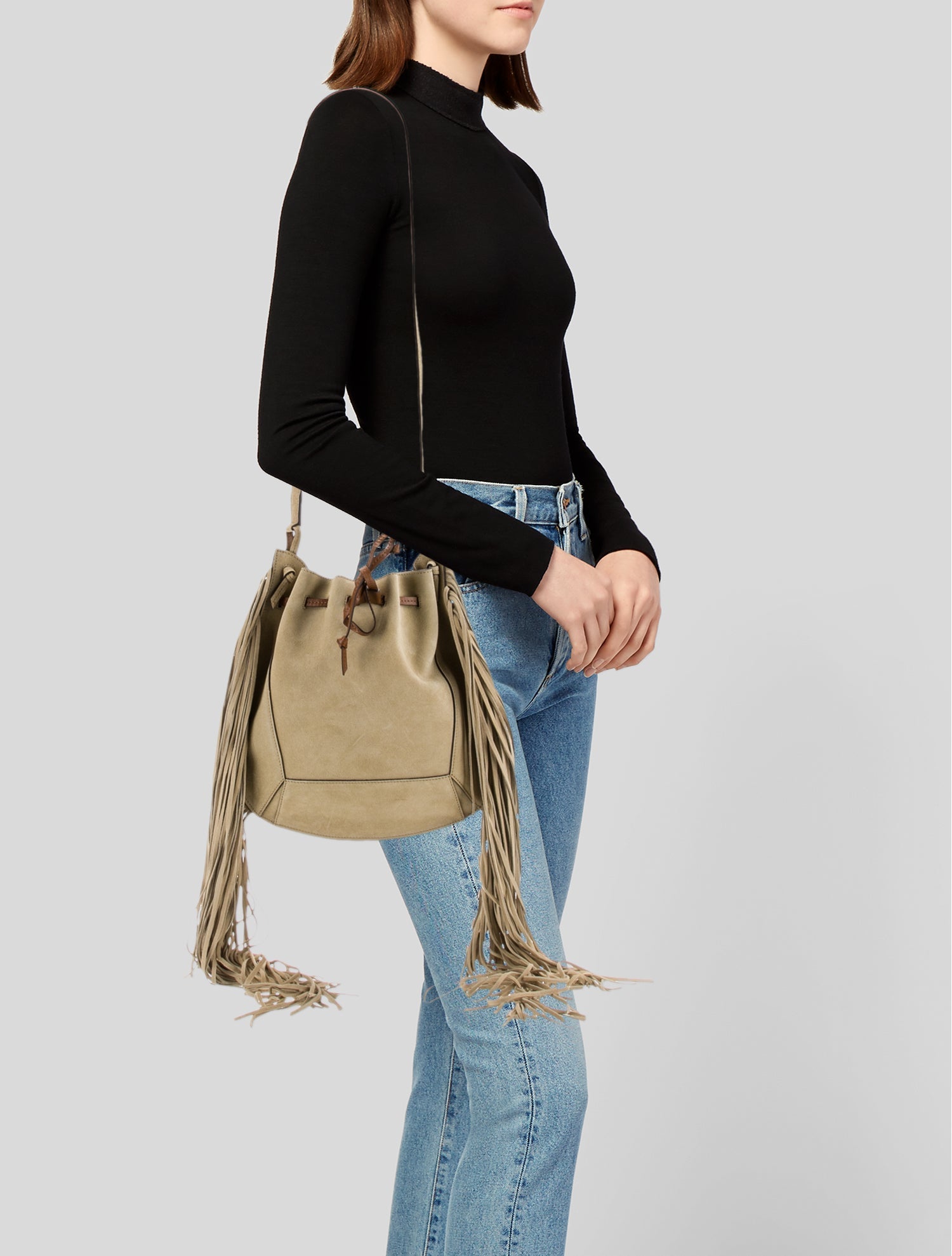Isabel Marant Suede Bucket Bag