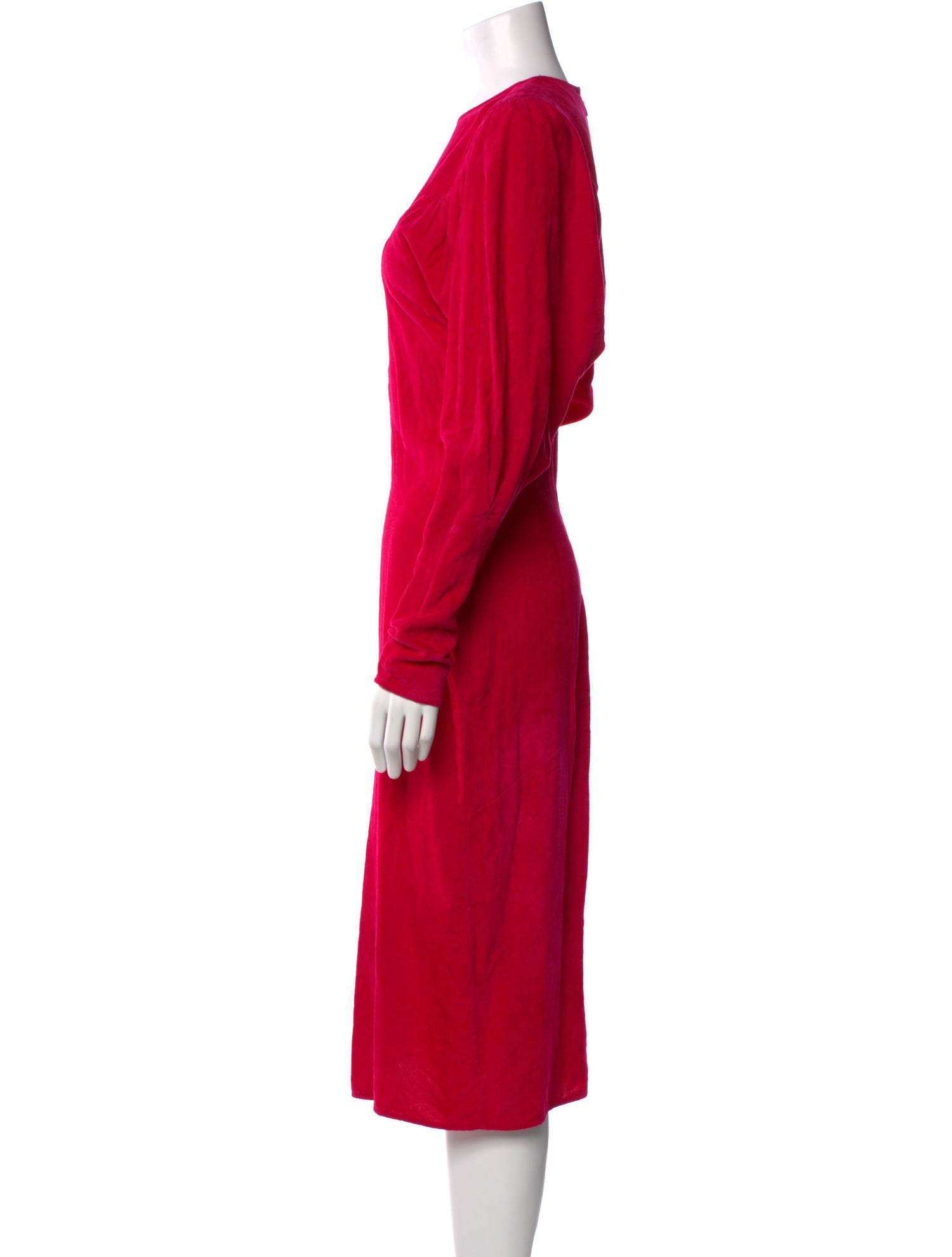 Isabel Marant Crew Neck Midi Length Dress