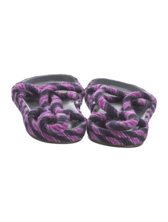 Isabel Marant Embroidered Accent Slides