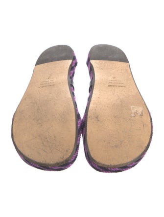 Isabel Marant Embroidered Accent Slides