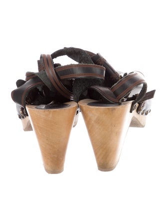 Isabel Marant Leather T-Strap Pumps