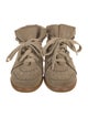 Isabel Marant Suede Wedge Sneakers