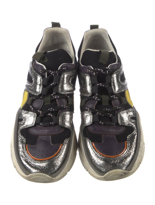 Isabel Marant Mesh Printed Chunky Sneakers