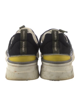 Isabel Marant Mesh Printed Chunky Sneakers