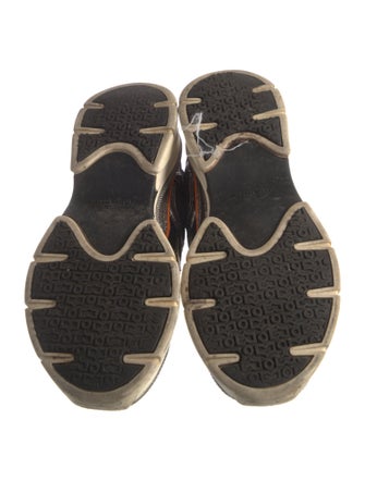 Isabel Marant Mesh Printed Chunky Sneakers