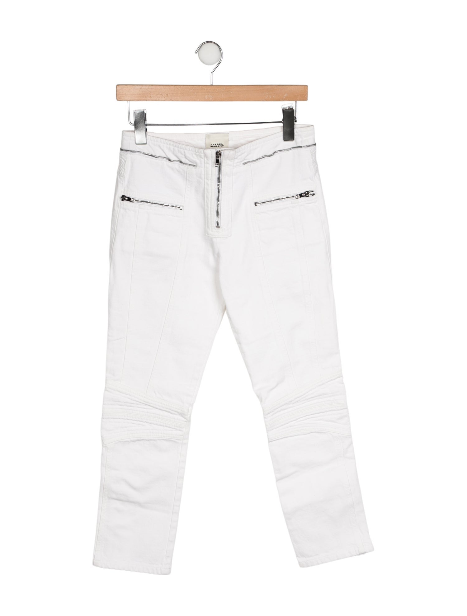 Isabel Marant Mid-Rise Straight Leg Jeans