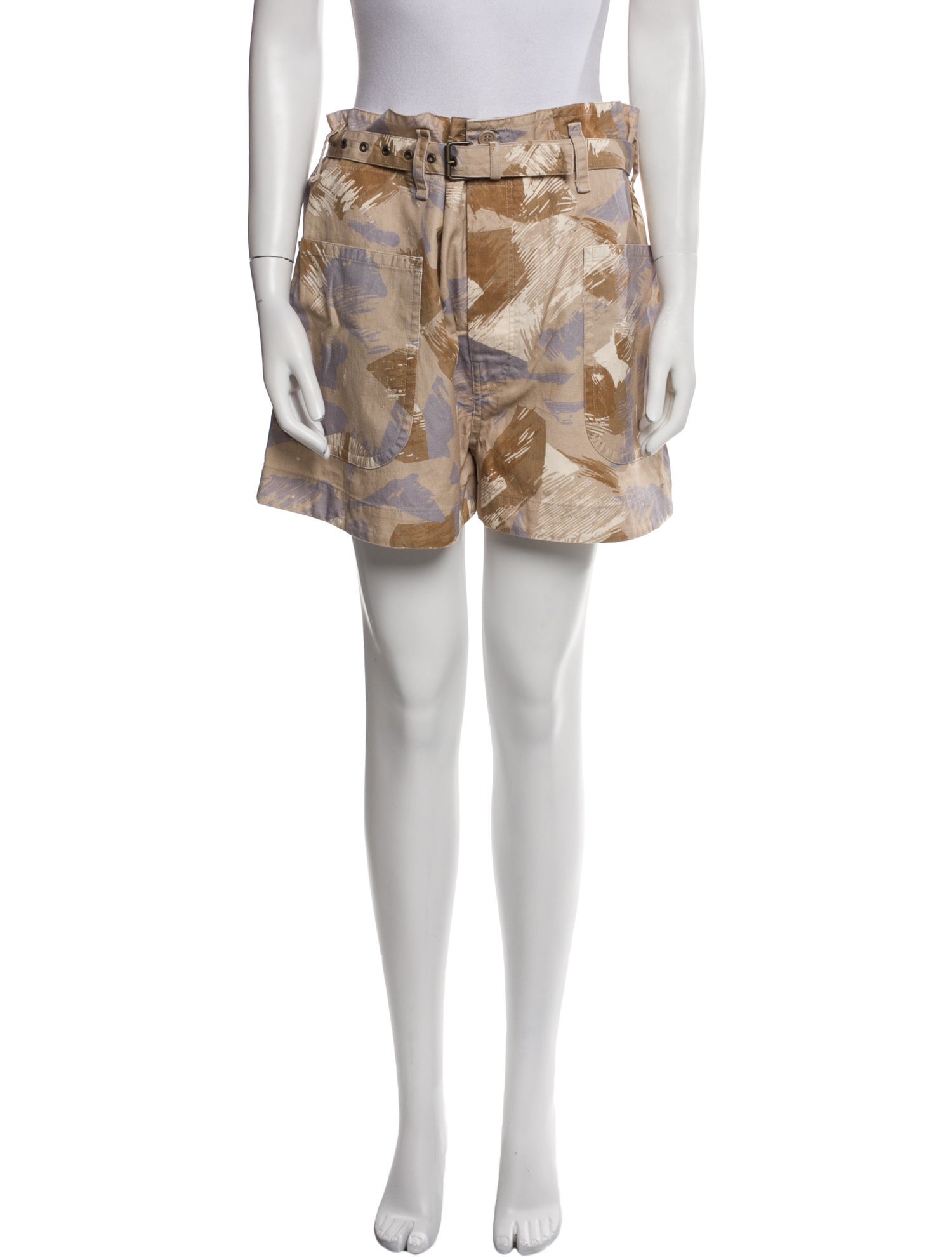 Isabel Marant Printed Mini Shorts w/ Tags