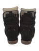 Isabel Marant Suede Wedge Sneakers
