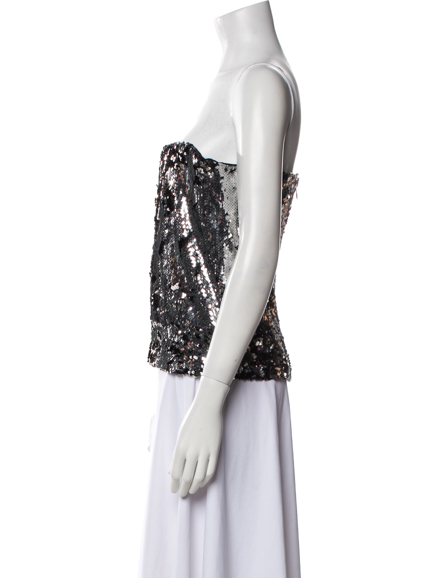 Isabel Marant Sequin Strapless Top