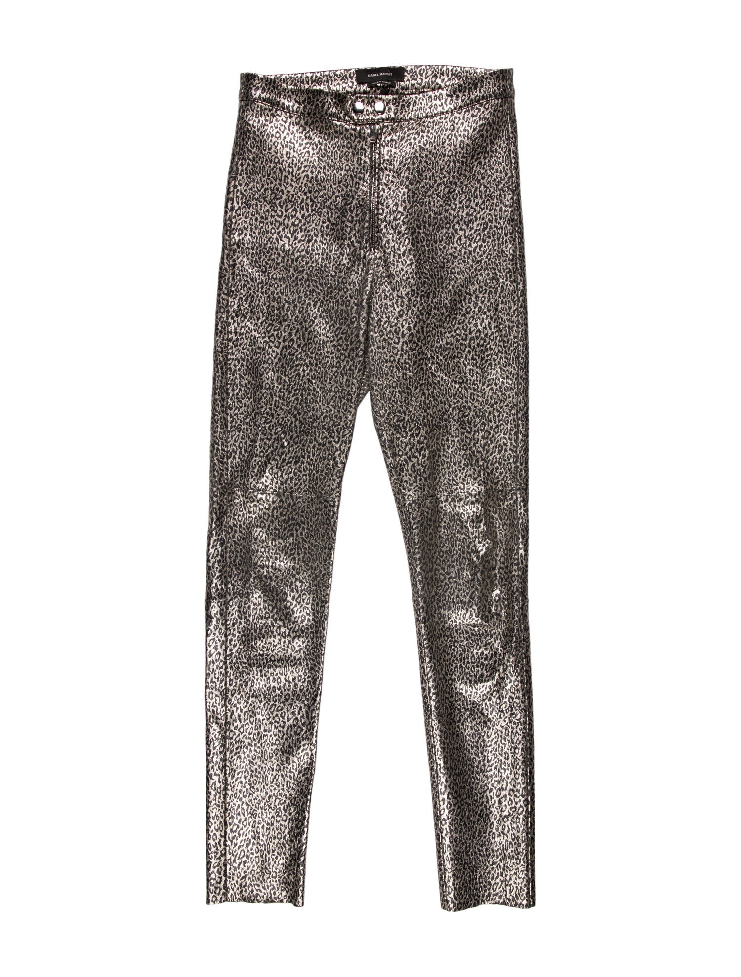 Isabel Marant Leather Skinny Leg Pants
