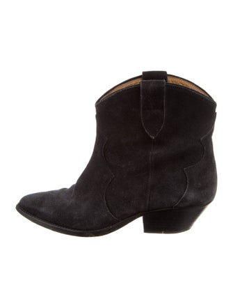 Isabel Marant Suede Western Boots