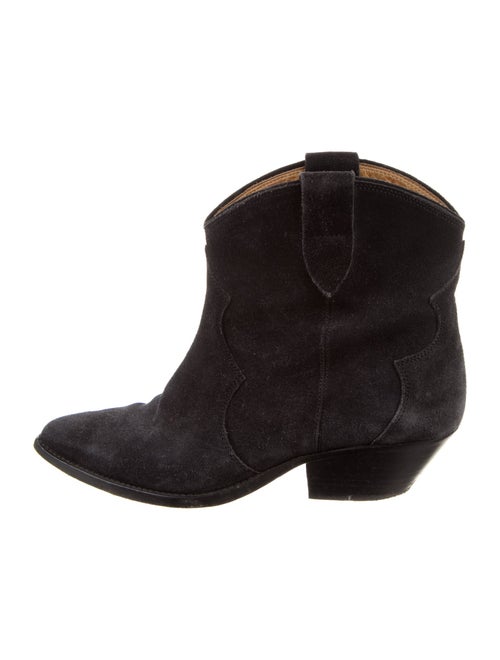 Isabel Marant Suede Western Boots