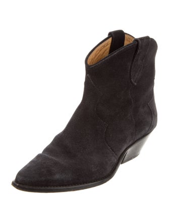 Isabel Marant Suede Western Boots