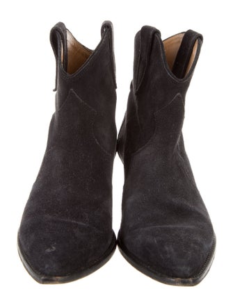 Isabel Marant Suede Western Boots