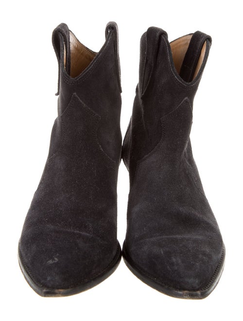 Isabel Marant Suede Western Boots