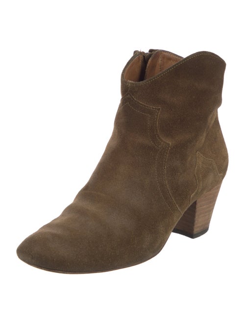 Isabel Marant Suede Western Boots