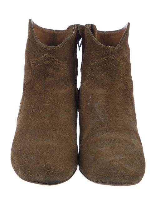 Isabel Marant Suede Western Boots