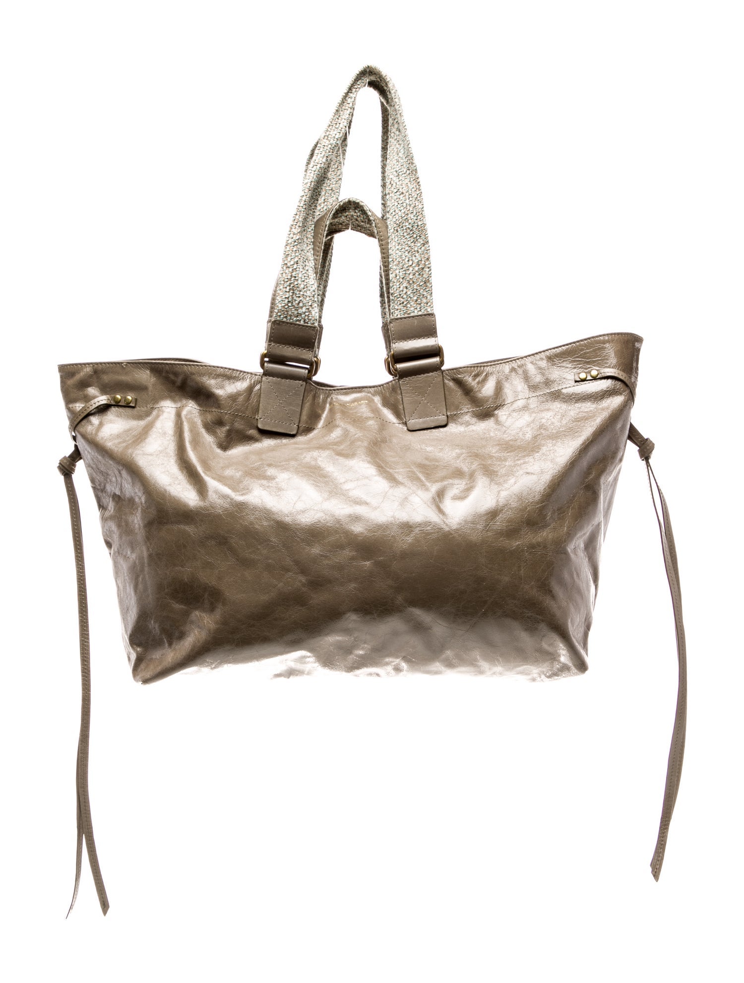 Isabel Marant Leather Top Handle Bag