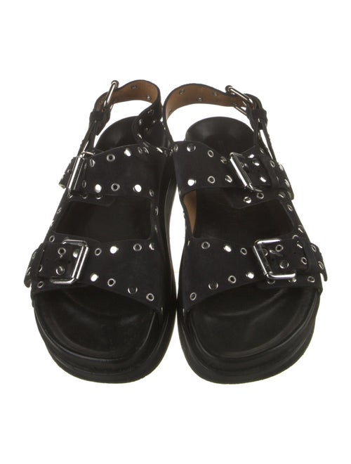 Isabel Marant Suede Studded Accents Gladiator Sandals