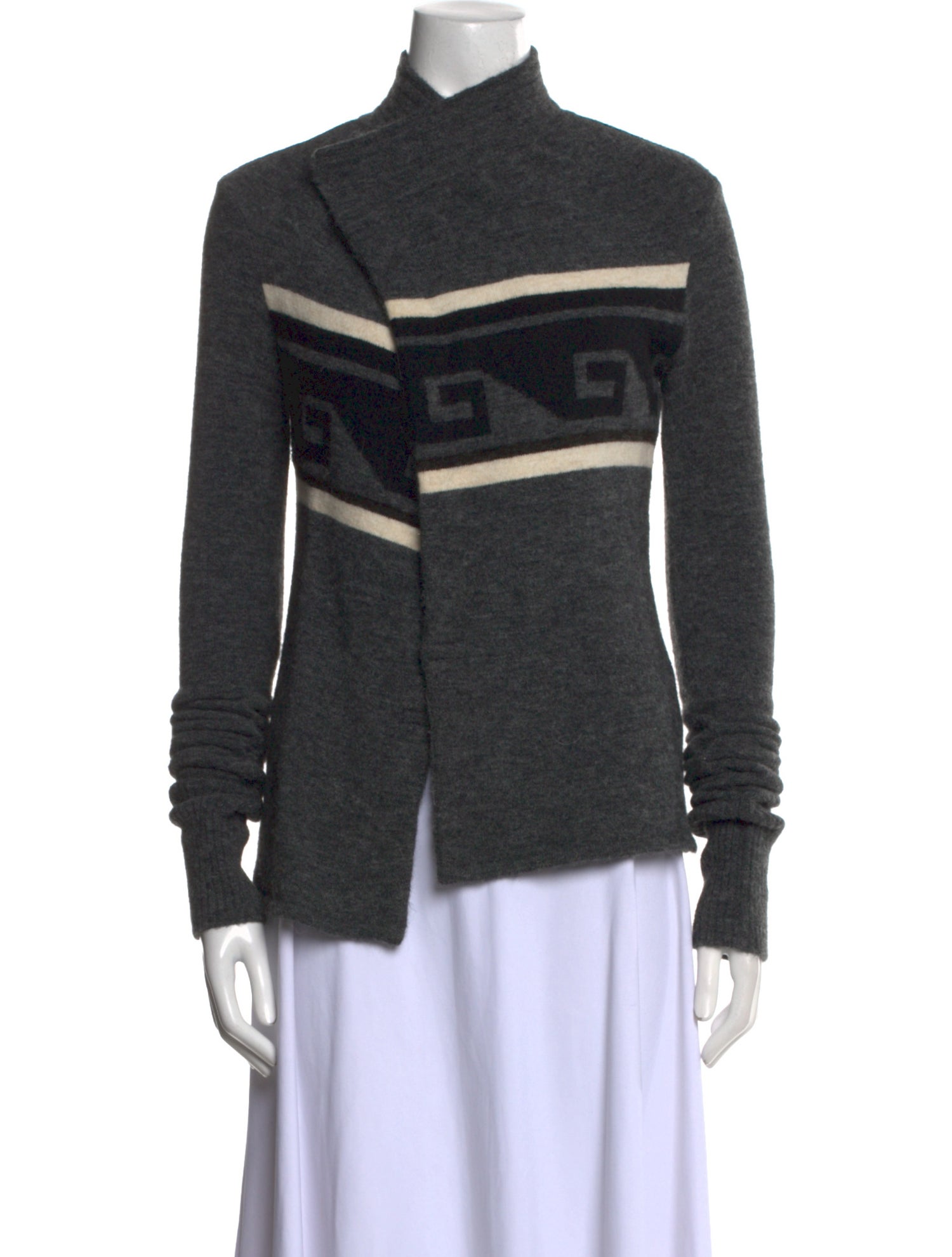 Isabel Marant Nylon Graphic Print Sweater