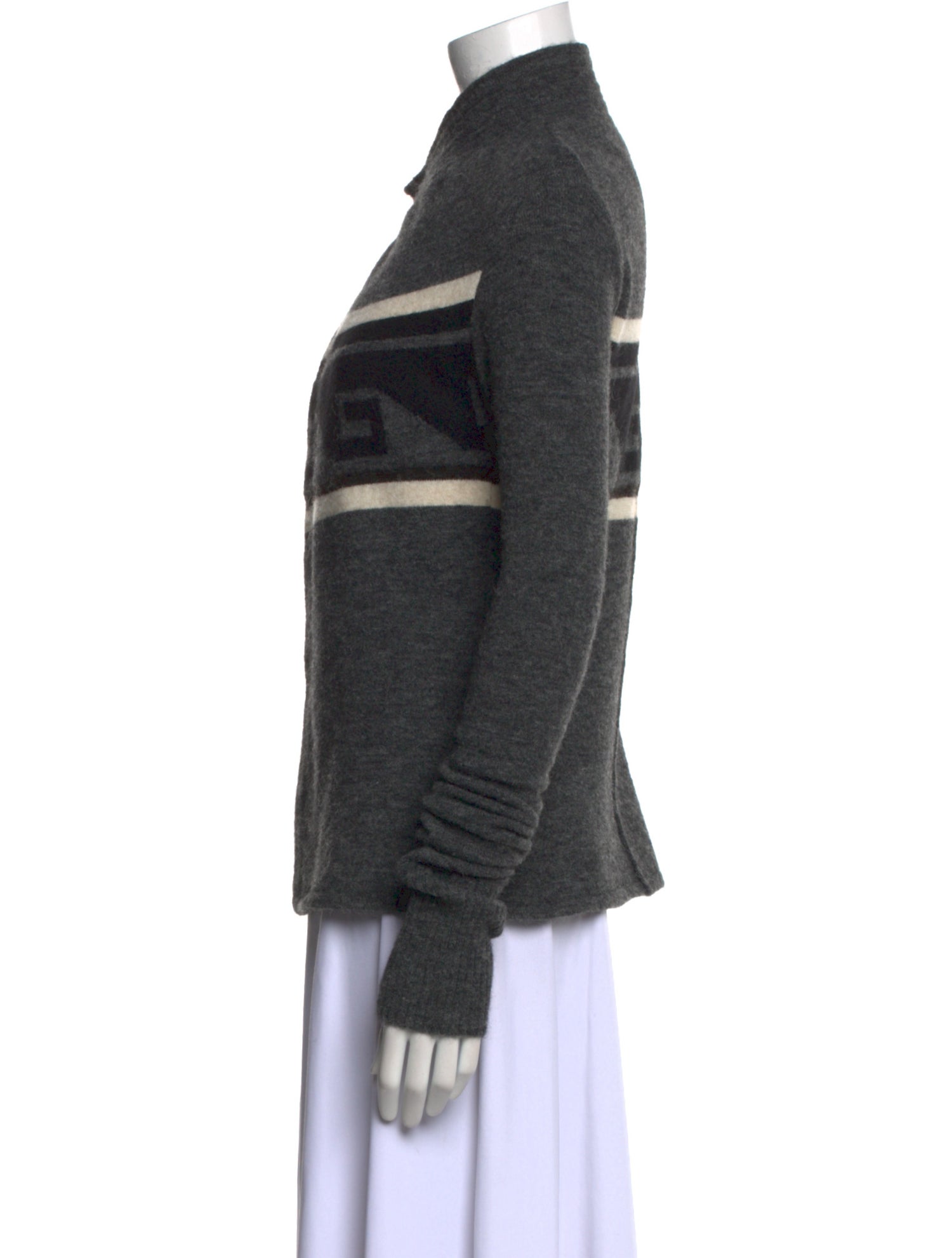 Isabel Marant Nylon Graphic Print Sweater