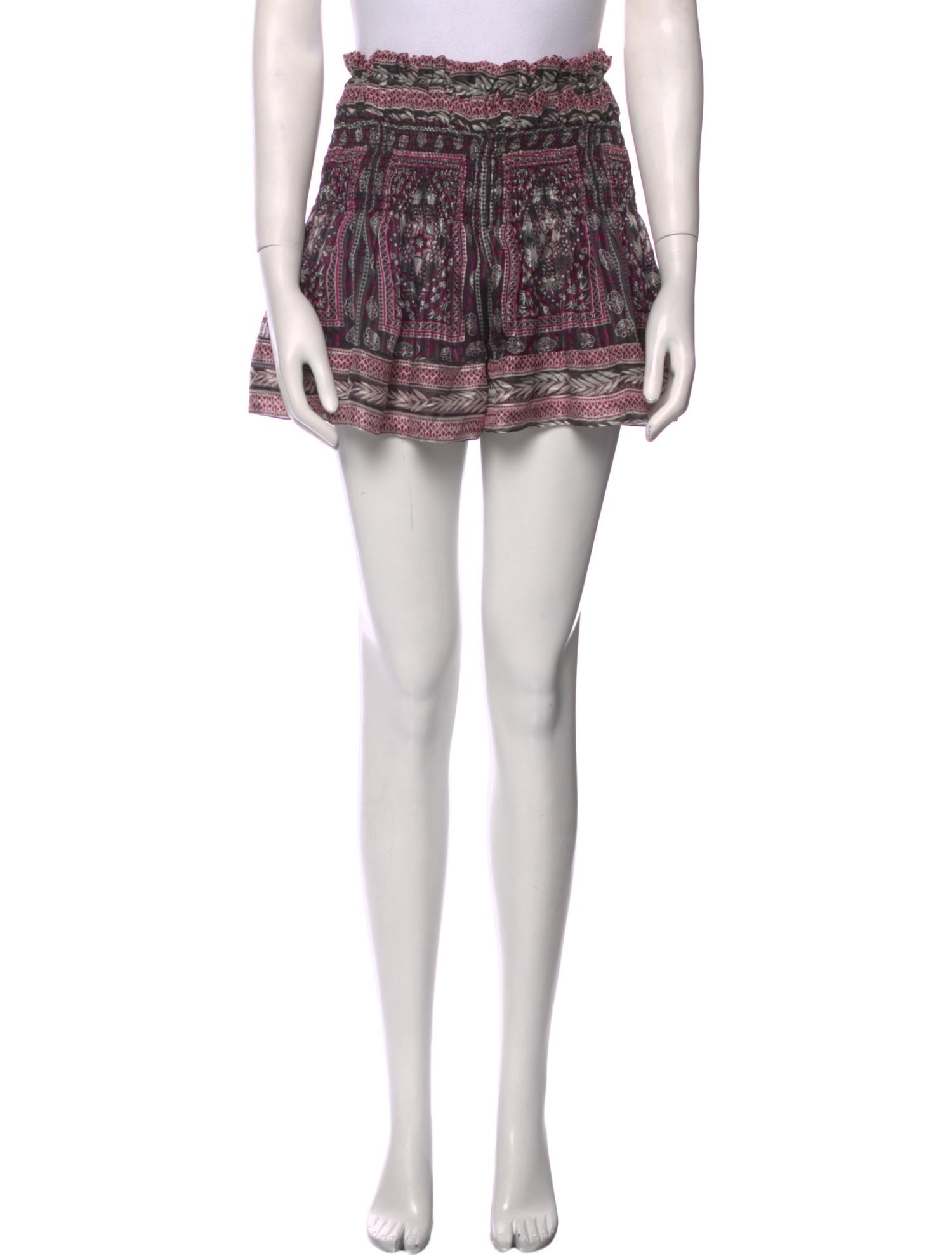 Isabel Marant Silk Mini Shorts