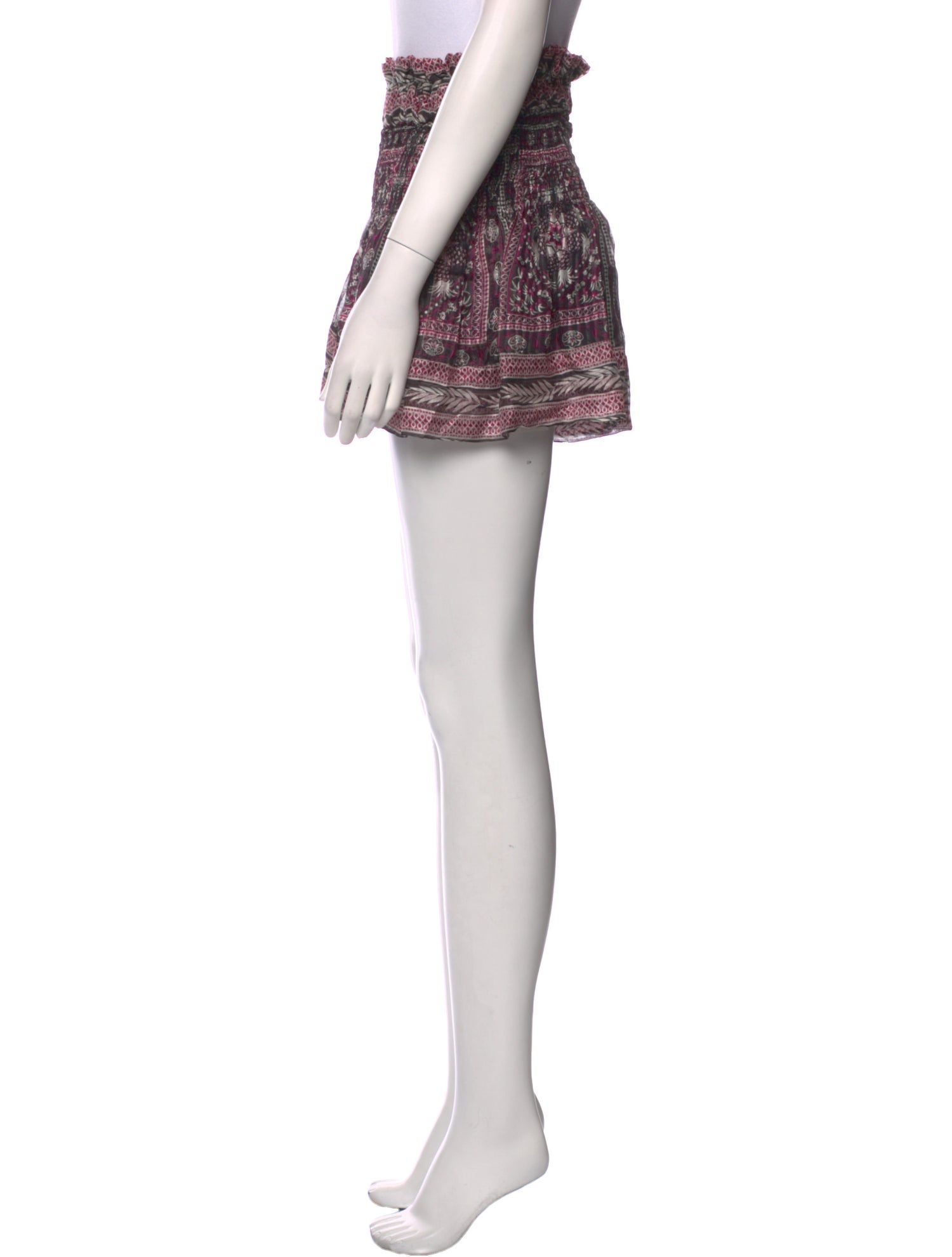 Isabel Marant Silk Mini Shorts