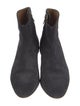 Isabel Marant Suede Colorblock Pattern Boots