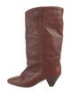 Isabel Marant Leather Western Boots
