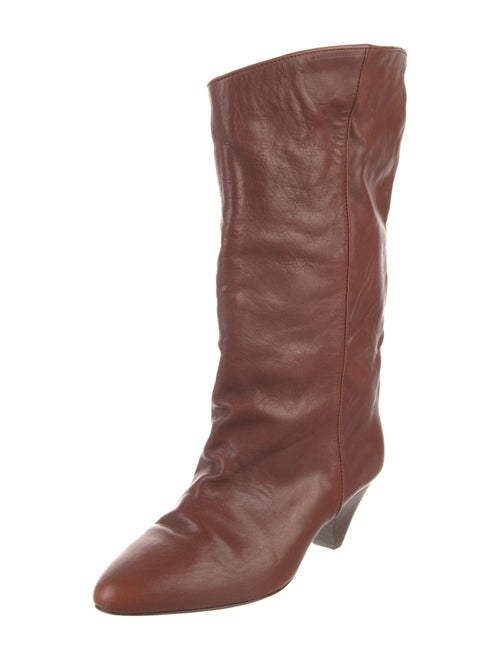 Isabel Marant Leather Western Boots