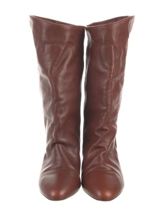 Isabel Marant Leather Western Boots