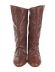 Isabel Marant Leather Western Boots