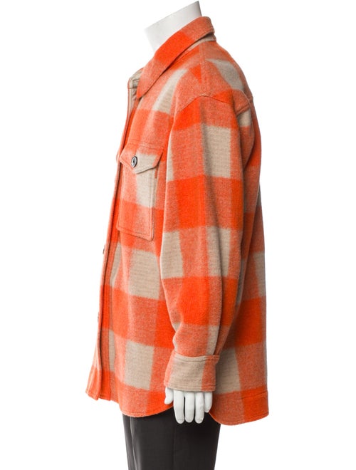 Isabel Marant Plaid Print Peacoat