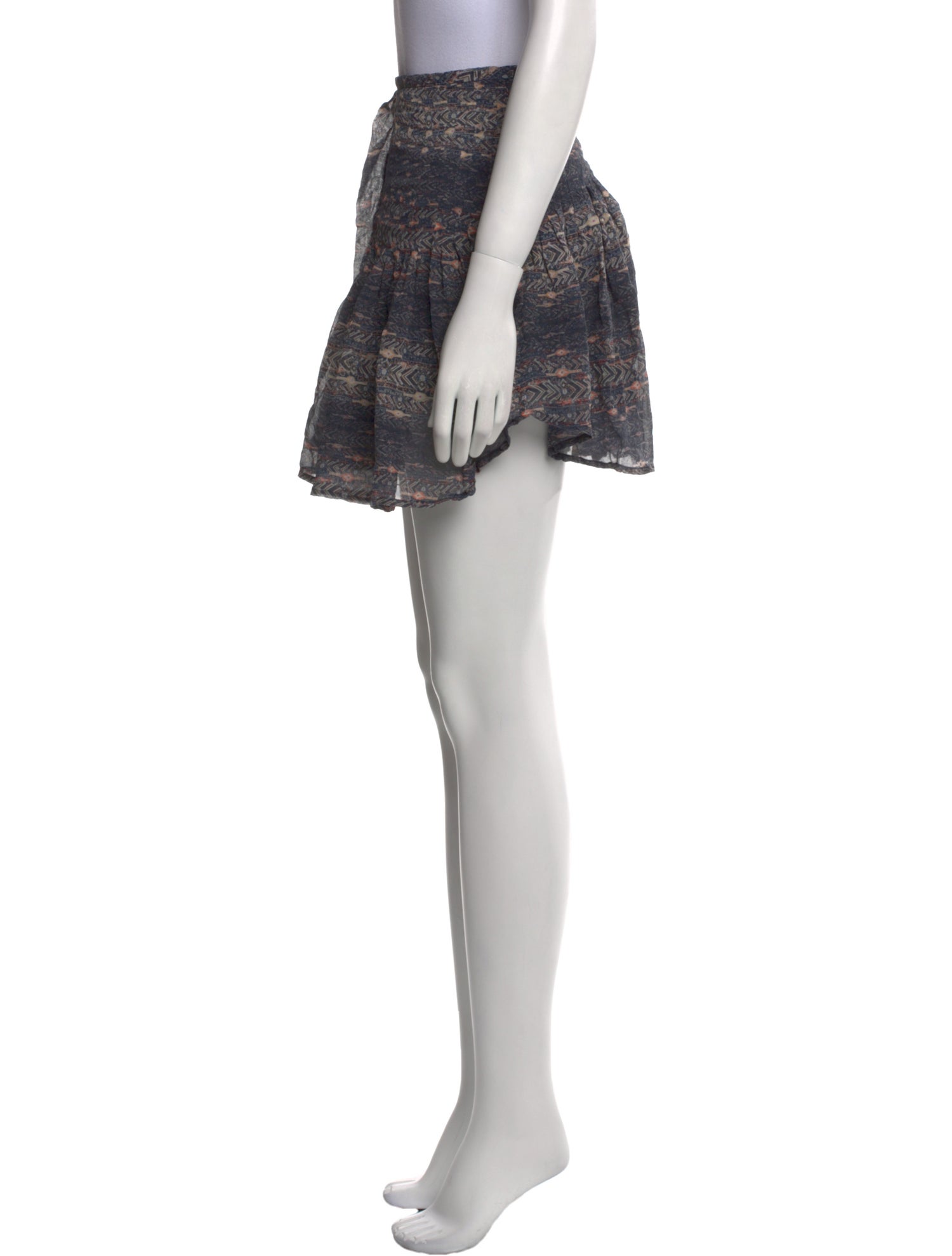 Isabel Marant Silk Mini Skirt