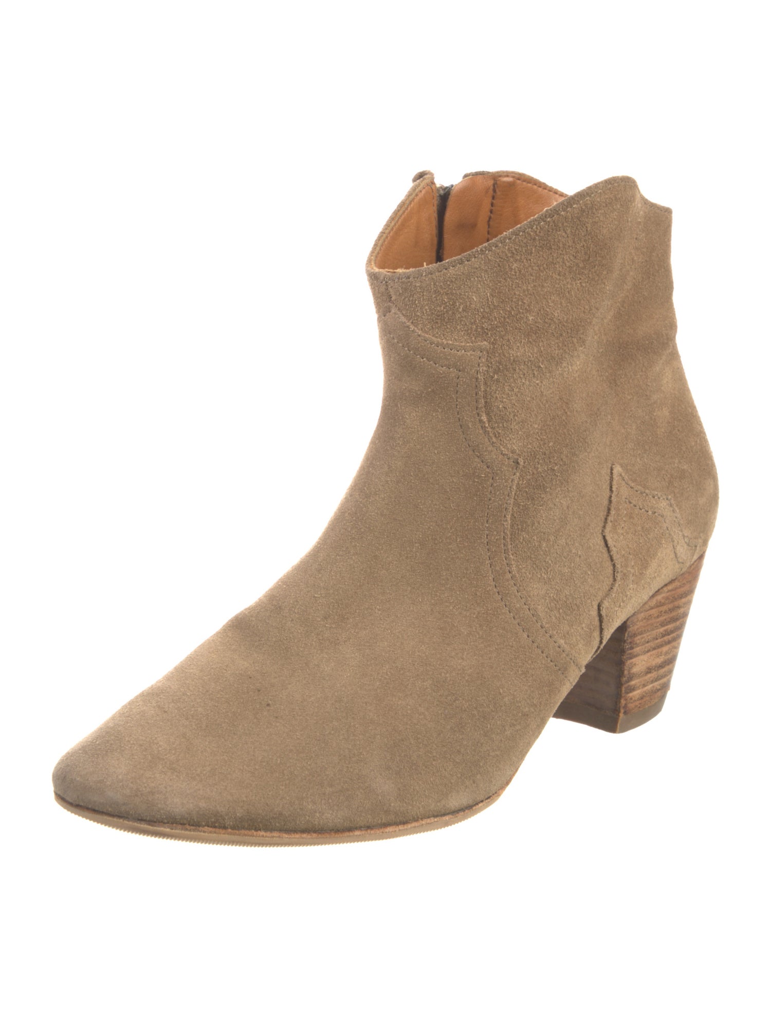 Isabel Marant Suede Western Boots