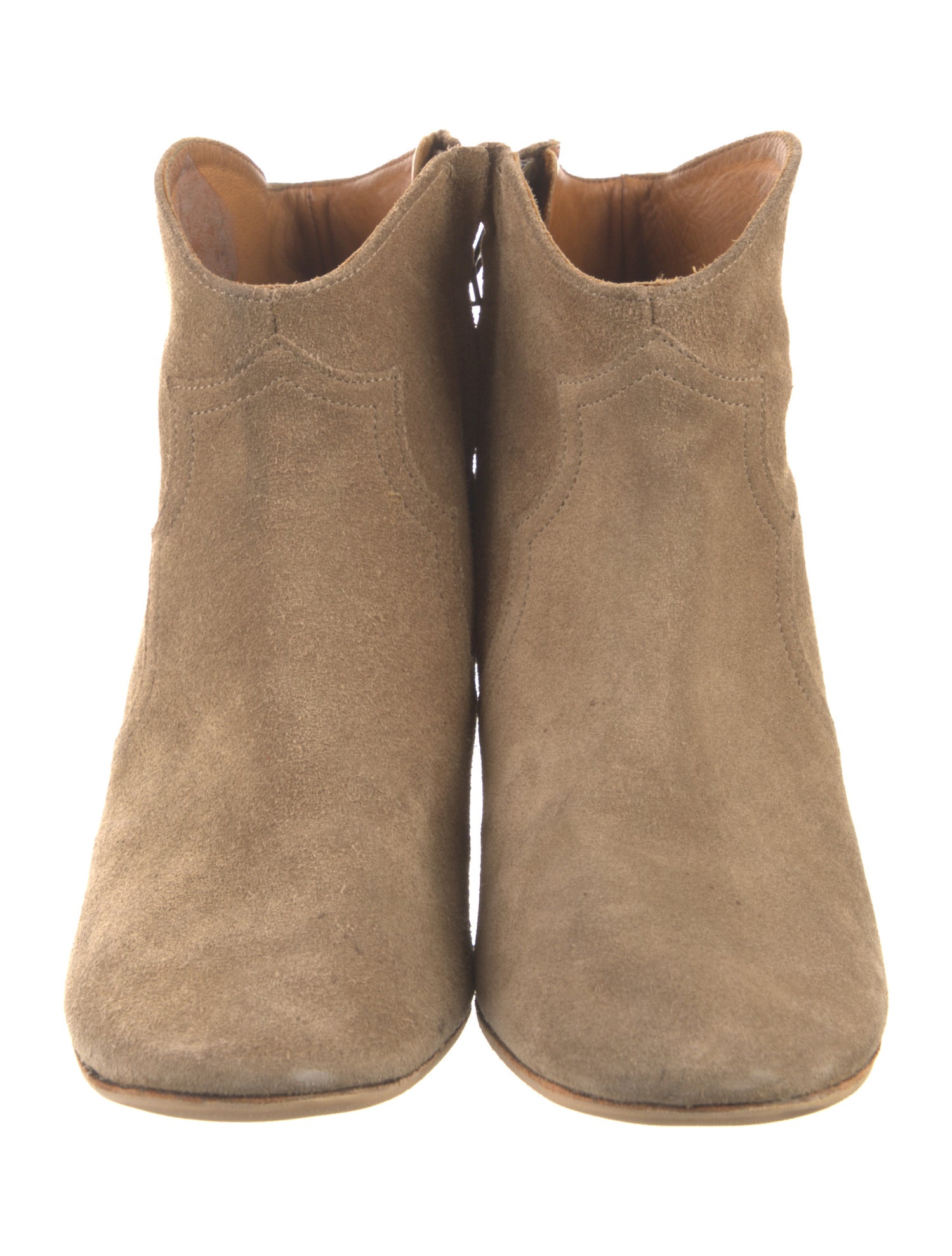 Isabel Marant Suede Western Boots