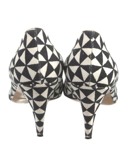 Isabel Marant Canvas Printed Pumps